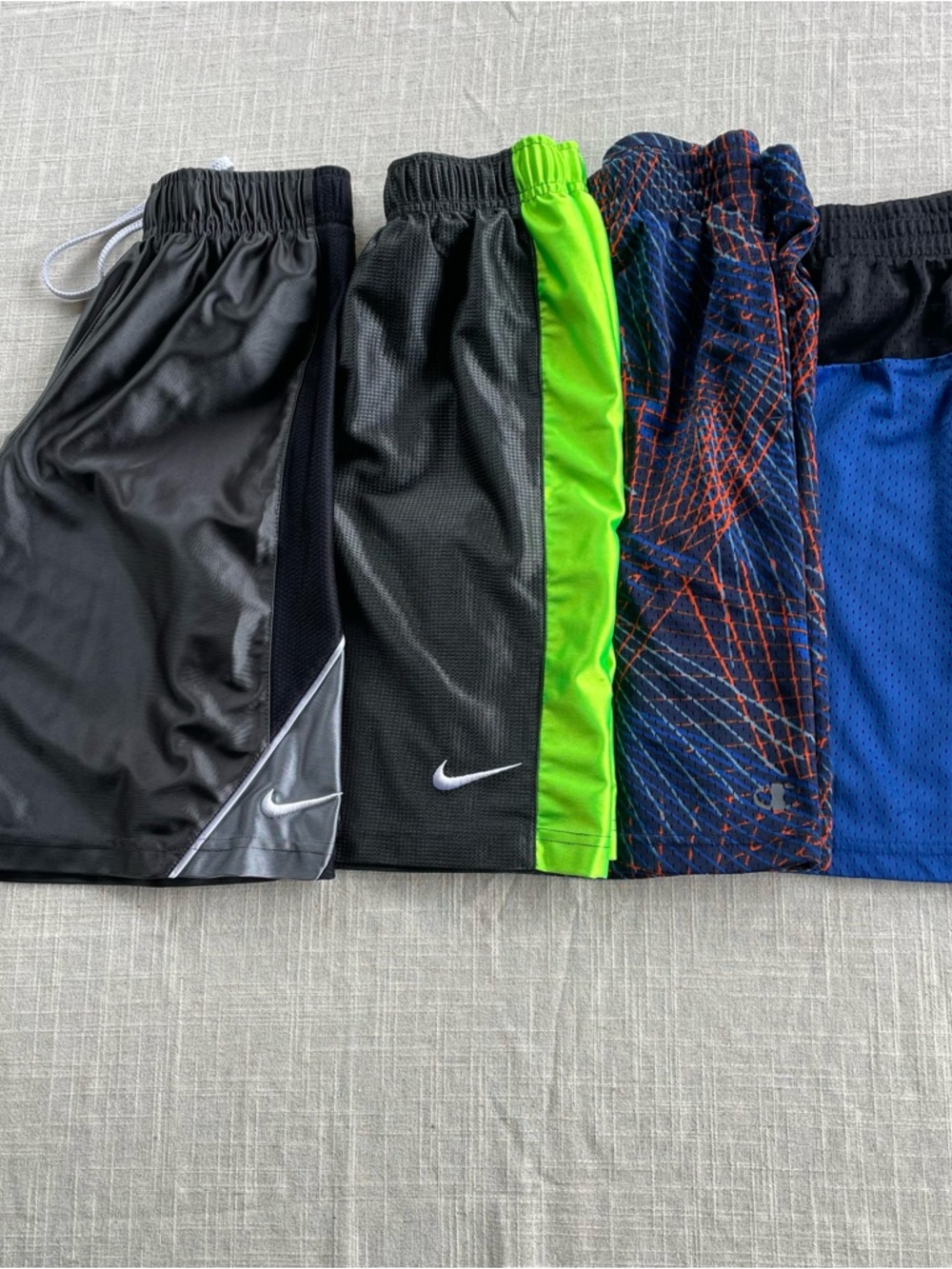 Lof Of 4 Youth Boys Small Basketball Shorts Nike Champion